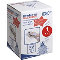 Wypall X60 Paños 8380- 1 rollo grande de dispensación central x 150 hojas azules de 1 capa- Multicolor- 26x16x17 cm